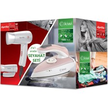 Çok Renkli 2'li Seyahat Seti ile Pratik ve Şık Seyahatler