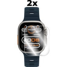 Slazenger Tiger Pro Plus (SL.09.2223.5) Akıllı Saat ile Uyumlu Ipg Hydrogel Ekran Koruyucu (2 Adet)