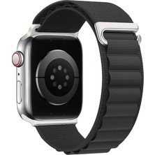 Microsonic Apple Watch Ultra 3 Kordon Alps Spin Siyah