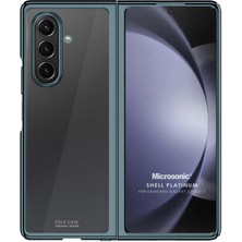Microsonic Samsung Galaxy Z Fold 7 Kılıf Shell Platinum Yeşil