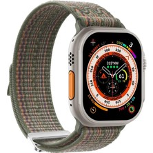 Microsonic Apple Watch Series 11 46MM Kordon Terra Strand Koyu Yeşil