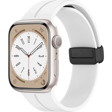 Microsonic Apple Watch Ultra 3 Kordon Ribbon Line Beyaz
