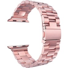 Microsonic Apple Watch Ultra 3 Metal Stainless Steel Kordon Rose Gold