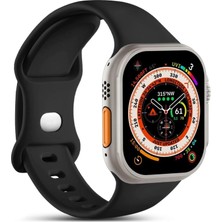 Microsonic Apple Watch Ultra 3 Kordon Activeflex Wristband Siyah
