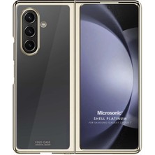 Microsonic Samsung Galaxy Z Fold 7 Kılıf Shell Platinum Gold