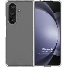 Microsonic Samsung Galaxy Z Fold 7 Kılıf Shell Platinum Şeffaf