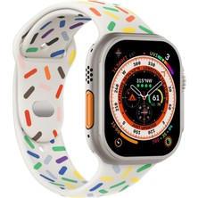 Microsonic Apple Watch Se 3 44MM Kordon Harmony Edition Beyaz