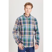Wrangler Regular Fit Çok Renkli Erkek Gömlek W241409900 Uzun Kollu Gömlek