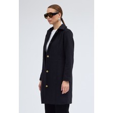 Dikiş Detaylı Tasarım Kaşe Kaban