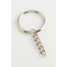 Zengezur Ince Anahtarlık Aparatı-Gümüş Rengi