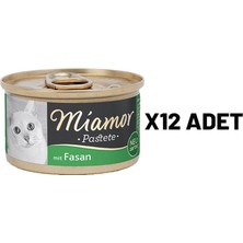 Miamor Pastete Kedi Sülünlü 85 gr x 12 Adet