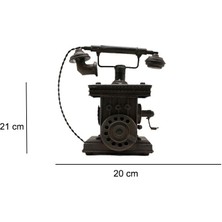 Dekoratif Metal Telefon