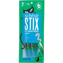 Elit Schesir Cat Stix Ton Balıklı Krema Kedi Ödülü 6X15GR