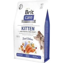 Elit Brit Care Gentle Digestion & Strong Immunity Somonlu Tahılsız Yavru Kedi Maması 2kg