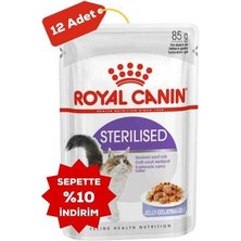 Elit Royal Canin Jöleli Kısırlaştırılmış Kedi Konservesi 12X85GR 12LI