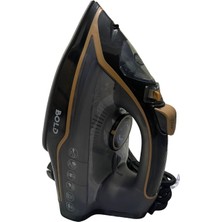 Siyah Buharlı Ütü ile Hızlı ve Kolay Kırışıklık Giderme