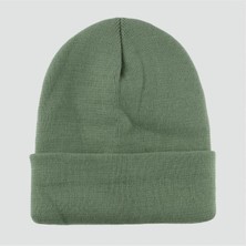 Zengezur Çift Kat 1 Nci Kalite Renkli Bere   Bere Eldiven -Yeşil-2