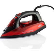 Kırmızı Luna Buharlı Ütü 2200 W SR3500, Yüksek Performanslı ve Şık Tasarım