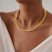 22 Ayar Tel Kırma Altın Gerdanlık