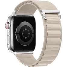 Microsonic Apple Watch Se 3 40MM Kordon Alps Spin Bej
