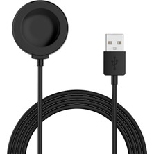 Microsonic Huawei Watch Fit 4 Manyetik USB Şarj Kablosu Siyah