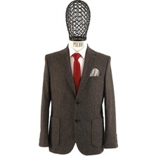 Slim Fit Erkek Tek Ceket