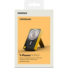 Momax Power x Pro 10.000 Mah Magsefe Standlı Powerbank Sarı