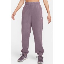 Nike Therma-Fıt One Women's Loose Fleece Pants Kadın Bol Kesim Yüksek Bel Eşofman Altı Mor