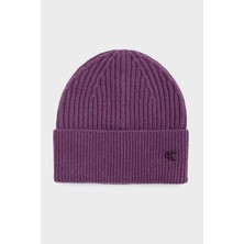 Calvin Klein Yün Karışımlı Logolu Bere LV04D8032GYR6 Erkek Bere LV04D8032G Yr6