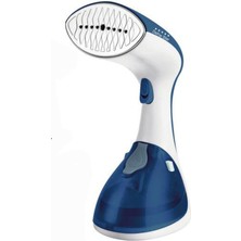 Portatif Buharlı Dikey Ütü 220V Mavi, Seyahat Için Uygun, Kırışık Giderici