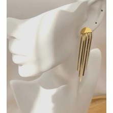 Sallantılı Çelik Küpe