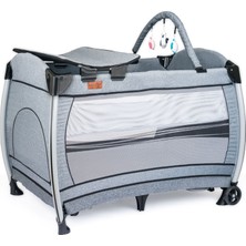 Comfymax Power Park Yatak Oyun Parkı 70X110 - Steel Grey