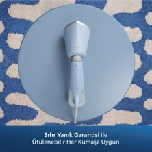 Gök Mavisi Buharlı Düzleştirici, Aktif Isıtmalı, Hassas Kumaşlar Için Uygun