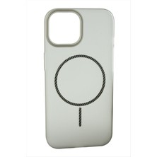 iPhone 15 Buzlu Magsaff Kapak Kılıf