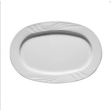 Porselen Didim Kayık Tabak