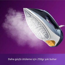 Güçlü 2800W Buharlı Ütü, Şık Beyaz, Hızlı ve Verimli Ütüleme Deneyimi