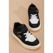 Şirinbebe Şiringenç Erkek Çocuk Spor Ayakkabı Ortopedik Siyah Cırtlı