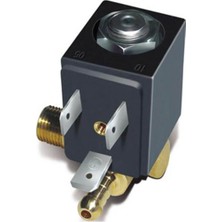 Mini Ütü Solenoid Valfi 1/8'' Siyah, Kaliteli ve Dayanıklı Ürün