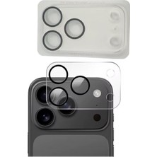 Iphone 17 Pro Max Tam Kapatan Premium Kamera Koruyucu 9h Ultra Hd Kamera Lens ve Yüzey Koruma