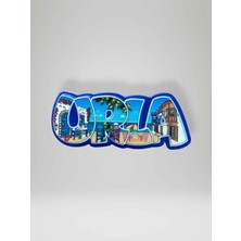 Urla Temalı Kabartmalı Polyester Magnet Buzdolabı Süsü