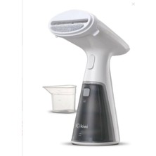 Portatif Beyaz Buharlı Kırışık Giderici, Kolay ve Hızlı Kullanım