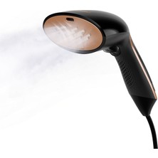 1300 W Buharlı Düzleştirici, Hafif ve Kompakt, Siyah, Enerji Sınıfı A+++