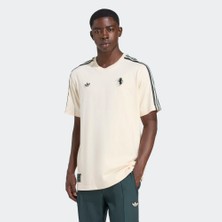 adidas  Erkek Bej  T-shirt JUVE ICON TEE JM9453
