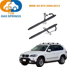 Tvm Gas Springs Bmw X5 E70 2006-2013 Elektrikli Bagaj Amortisörü Sağ / Sol (Takım)