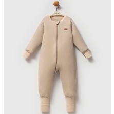 Moi Noi Fermuarlı Bisiklet Yaka Uyku Tulumu Çoraplı Patikli 2,5 Tog