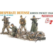 Dragon 6273 1/35 Ölçek, Umutsuz Savunma (Korsun Pocket 1944) Asker Figürleri Plastik Model Kiti