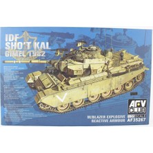 Afv Club AF35267 1/35 Ölçek, Idf Shot Kal Gımel 1982 Tankı, Plastik Model Kiti