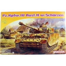 Dragon 7497 1/72 Ölçek, Pz.kpfw. Iv Ausf. H (Extra Zırhlı) Tankı  Plastik Model Kiti