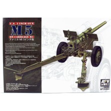 Afv Club AF35S64 1/35 Ölçek, 3in Gun M5 On Carriage M1 Top, Plastik Model Kiti