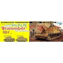 Dragon 6460 1/35 Ölçek, SD.KFZ.166 Stu.pz.ıv (Brummbar) Tankı Plastik Model Kiti